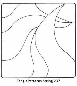 TanglePatterns String 237. Image © Linda Farmer and TanglePatterns.com. ALL RIGHTS RESERVED.