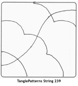 TanglePatterns String 239. Image © Linda Farmer and TanglePatterns.com. ALL RIGHTS RESERVED.