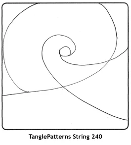 TanglePatterns String 240. Image © Linda Farmer and TanglePatterns.com. ALL RIGHTS RESERVED.