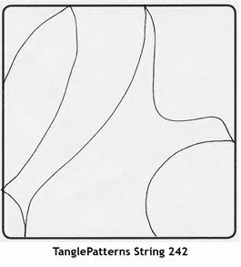 TanglePatterns String 242. Image © Linda Farmer and TanglePatterns.com. ALL RIGHTS RESERVED.