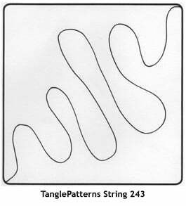 TanglePatterns String 243. Image © Linda Farmer and TanglePatterns.com. ALL RIGHTS RESERVED.