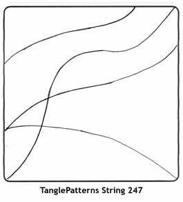 TanglePatterns String 247. Image © Linda Farmer and TanglePatterns.com. ALL RIGHTS RESERVED.