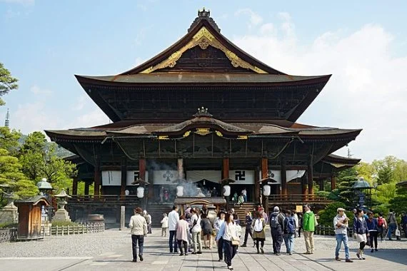 Zenkoji - 7th-century Buddhist temple listed as a Japanese national treasure.
