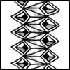 Image © Linda Farmer and TanglePatterns.com. ALL RIGHTS RESERVED. You may use this image for your personal non-commercial reference only. The unauthorized pinning, reproduction or distribution of this copyrighted work is illegal.