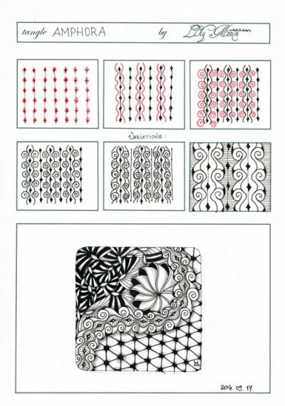 How to draw AMPHORA « TanglePatterns.com