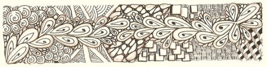 Ansu featured in Zentangle-inspired bookmark