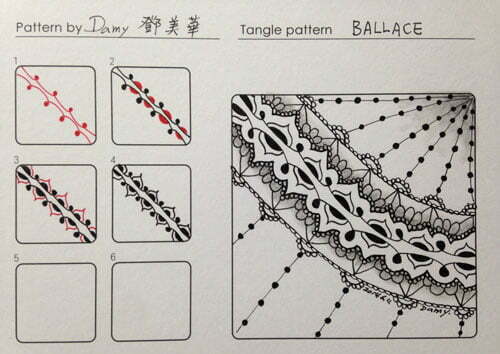 How to draw BALLACE by Damy Teng