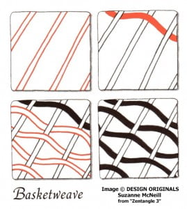 How to draw BASKETWEAVE « TanglePatterns.com