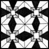 Zentangle pattern: BnTB. Image © Linda Farmer and TanglePatterns.com. ALL RIGHTS RESERVED. You may use this image for your personal non-commercial reference only. The unauthorized pinning, reproduction or distribution of this copyrighted work is illegal.