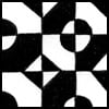 Zentangle pattern: Bowties