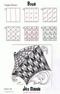 How to draw BOZE « TanglePatterns.com