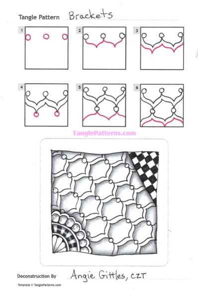 How to draw BRACKETS « TanglePatterns.com