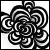 Zentangle pattern: Bunzo. Image © Linda Farmer and TanglePatterns.com