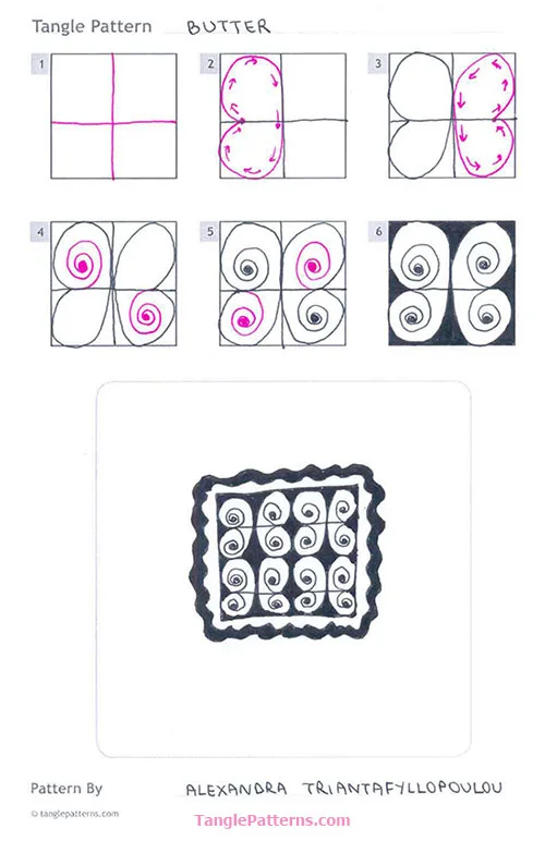 How to draw BUTTER by Alexandra Triantafyllopoulou