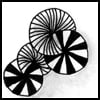 Zentangle pattern: Cack