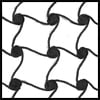 Zentangle pattern: CADENT