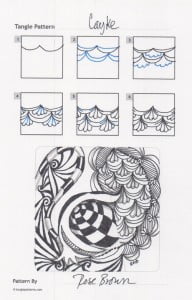 How to draw CAYKE « TanglePatterns.com