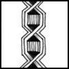 Zentangle pattern: Chag. Image © Linda Farmer and TanglePatterns.com. ALL RIGHTS RESERVED. You may use this image for your personal non-commercial reference only. The unauthorized pinning, reproduction or distribution of this copyrighted work is illegal. Zentangle pattern: Chag. Image © Linda Farmer and TanglePatterns.com. ALL RIGHTS RESERVED. You may use this image for your personal non-commercial reference only. The unauthorized pinning, reproduction or distribution of this copyrighted work is illegal.
