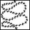 Zentangle pattern: Confettus