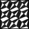 Zentangle pattern: Conoor.
