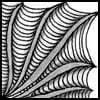 Zentangle pattern: Coral Seeds. Image © Linda Farmer and TanglePatterns.com. ALL RIGHTS RESERVED. You may use this image for your personal non-commercial reference only. The unauthorized pinning, reproduction or distribution of this copyrighted work is illegal.
