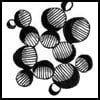 Zentangle pattern: Croon