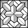 Zentangle pattern: Crusade