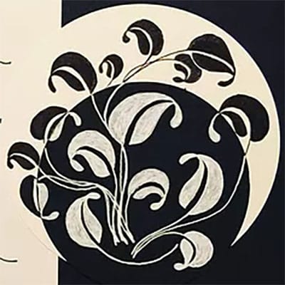 Annett Ruempler's blog page with steps for tangling her Damsel Leaf tangle