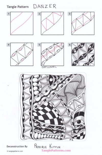 How to draw DANZER « TanglePatterns.com