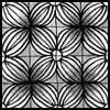 Zentangle pattern: DugWud