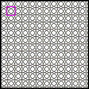 grid seed in original envelope pattern