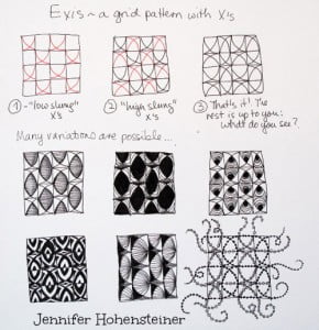 How to draw EXIS « TanglePatterns.com