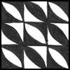 Zentangle pattern: EYE-WA