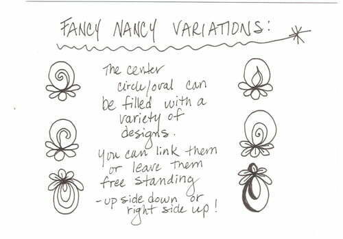 Fancy Nancy variations