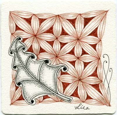 Zentangle-inspired art by Lisa Chang. Image copyright the artist and used with permission, ALL RIGHTS RESERVED.