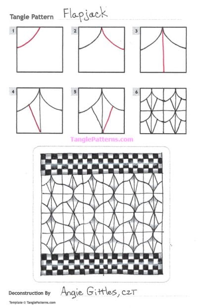 How to draw FLAPJACK « TanglePatterns.com