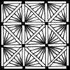 Zentangle pattern: Folding Fan. Image © Linda Farmer and TanglePatterns.com. ALL RIGHTS RESERVED. You may use this image for your personal non-commercial reference only. The unauthorized pinning, reproduction or distribution of this copyrighted work is illegal.