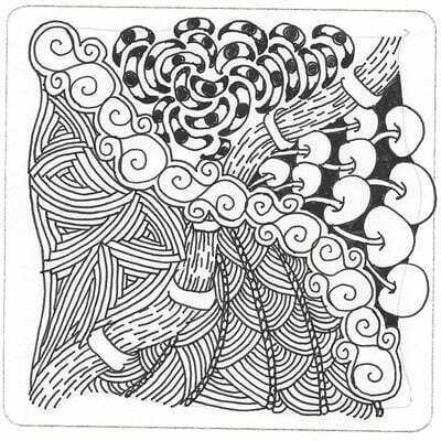 Xplore & Xpress: Zentangle Inspired Art Project - 3