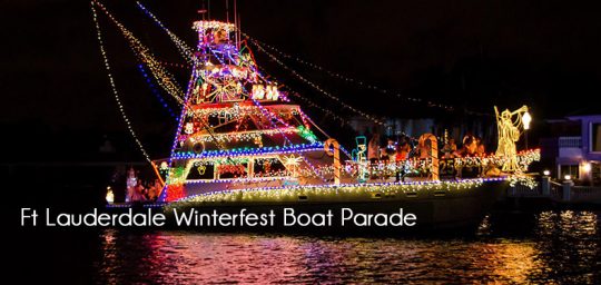 Fort Lauderdale Winterfest Boat Parade
