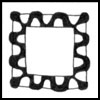 Zentangle pattern: Galoo. Image © Linda Farmer and TanglePatterns.com. ALL RIGHTS RESERVED. You may use this image for your personal non-commercial reference only. The unauthorized pinning, reproduction or distribution of this copyrighted work is illegal.