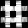 Zentangle pattern: Gingham