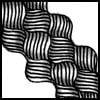 Zentangle pattern: Groovy