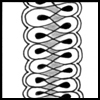 Zentangle pattern: Heidilöv. Image © Linda Farmer and TanglePatterns.com. ALL RIGHTS RESERVED. You may use this image for your personal non-commercial reference only. The unauthorized pinning, reproduction or distribution of this copyrighted work is illegal.