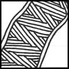 Zentangle pattern: HIBRED