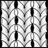 Zentangle pattern: Hurray!