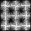 Zentangle pattern: Ilana