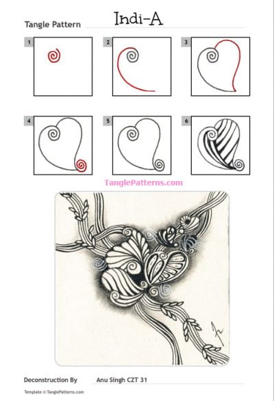 How to draw INDI-A « TanglePatterns.com