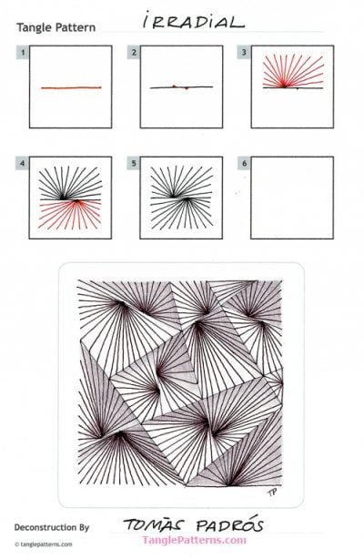 How to draw IRRADIAL « TanglePatterns.com