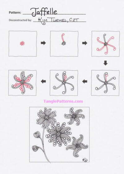 How to draw JAFFELLE « TanglePatterns.com