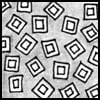 Zentangle pattern: Jambalee